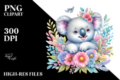 Sleeping Moon Sticker Clipart Product Image 2