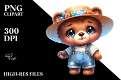 High-Energy Baby Bear, Summer PNG Product Image 2