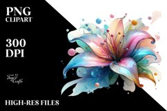 Vibrant Glossy Lily PNG Product Image 3