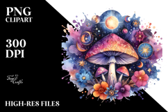 Vibrant Mushroom Tarot PNG Product Image 2