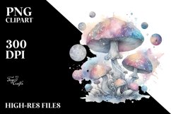 Detailed Mystical Celestial Mushroom Product Image 1