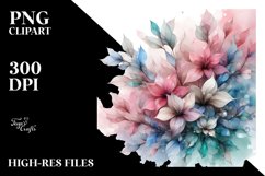 Abstract Glossy Azalea | Clipart Product Image 1