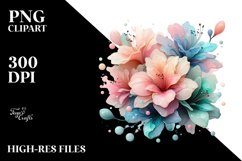 Abstract Glossy Azalea | Clipart Product Image 3