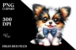 Happy Baby Cartoon Papillon, PNG Product Image 2