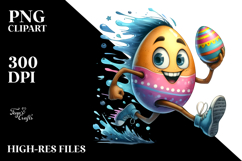 Energetic Easter Run, Transparent PNG Product Image 2