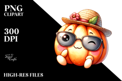 Smiling Pumpkin Sitting | Clipart Product Image 2