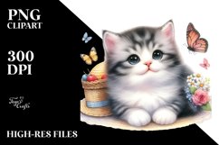 Colorful Cat PNG Product Image 2