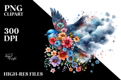 Bird Painting, Transparent PNG Product Image 2