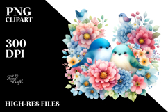 Cute Bird with Party Hat, High-Res PNG Product Image 2
