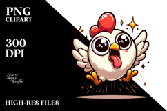 Ridiculously Cute Chicken PNG Product Image 2
