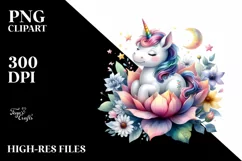 Colorful Baby Unicorn Flower Product Image 1