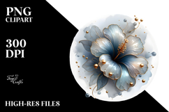 Abstract Hibiscus PNG Product Image 2