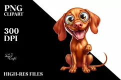 Funny Furr Vizsla | Sublimation Clipart Product Image 3