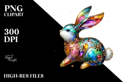 Exquisite Bunny, PNG Product Image 2