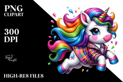 Jumping Unicorn PNG Product Image 2