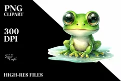 Baby Frog Valentines Love |T-shirt, Mug PNG Product Image 7
