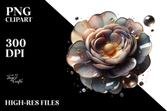 Abstract Ranunculus PNG Product Image 2
