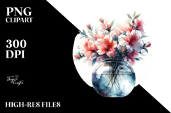 Abstract Jar Azalea Scene Product Image 2