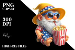 Gnome in Beach Wear PNG Product Image 2