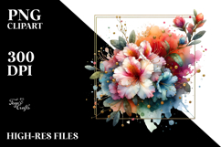 Colorful Rhododendron, Transparent PNG Product Image 2