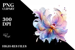 Vibrant Orchid Made of Transparent Product Image 1