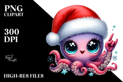 Rocker Baby Octopus, PNG Product Image 2