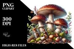Detailed Glossy Mushroom Product Image 1
