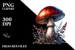 Detailed Glossy Mushroom Product Image 1