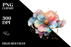 Colorful Glossy Tulip PNG Product Image 2