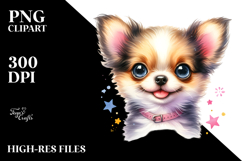 Watercolor Baby Chihuahua PNG Product Image 2