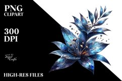 Detailed Glossy Lobelia Material | Clipart Product Image 3