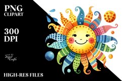 COLORFULL Sun PNG Product Image 2