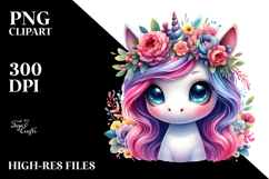 Cute Unicorn Dancing PNG Product Image 2