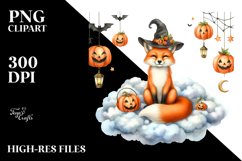 Fox Dressed for Halloween, High-Res PNG Product Image 2