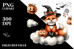 Fox Dressed for Halloween, High-Res PNG Product Image 2