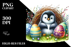 penguin,baby,penguin playing with eggs,transparent Product Image 2