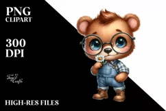 Baby Bear es Farm | Sublimation | Clipart Product Image 3