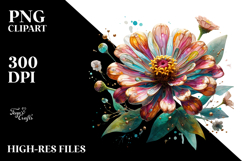 Zinnia PNG Product Image 2