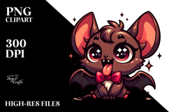 Ridiculously Cute Bat Cartoon Product Image 2