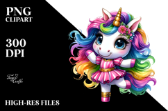 Funny Dancing Unicorn PNG Product Image 2