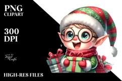 Baby Elf Excited PNG Product Image 2