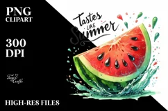 Juicy Watermelon Piece, Transparent PNG Product Image 3