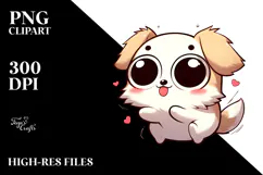 Ridiculously Cute Dog Jumping Mid-Air, Transparent PNG Product Image 2