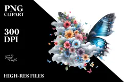 Butterfly Painting, Transparent PNG Product Image 2