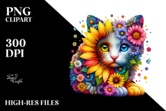 Vibrant Kitten PNG Product Image 2