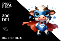 Silly Cow with Superhero Cape Product Image 2