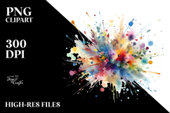Colorful Splashes and Brushstrokes Product Image 2