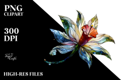 Stained Daffodil PNG Product Image 2