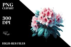 y Rhododendron Clipart Product Image 1