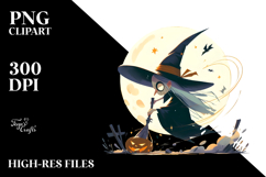 Funny WITCH PNG Product Image 2